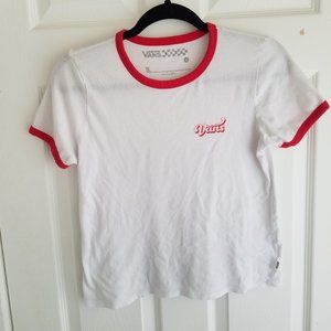 Cropped Vans Vintage style tee